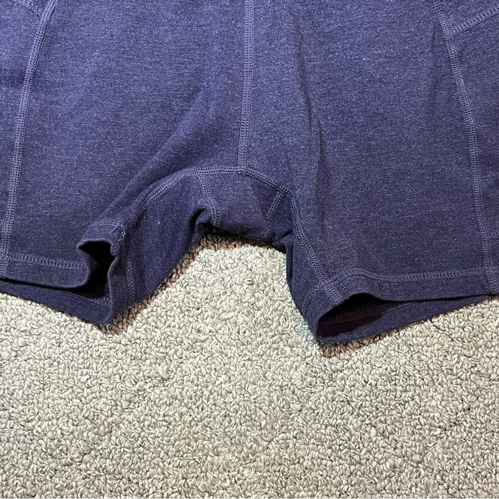 Baleaf Athleisure Workout Shorts with Pockets Womens Size Small Blue Yoga - Picture 5 of 7